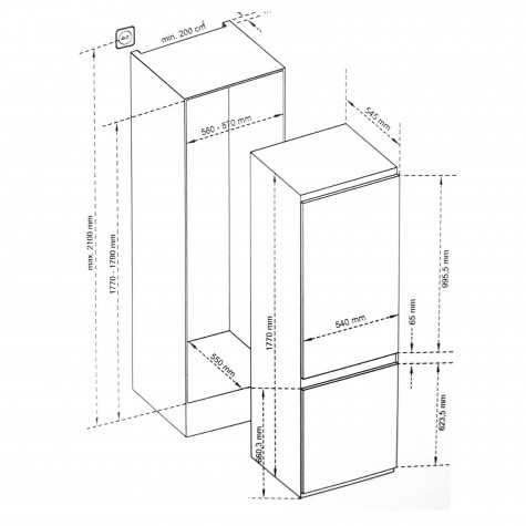 ������������ �����������SCANDILUX RFBI120