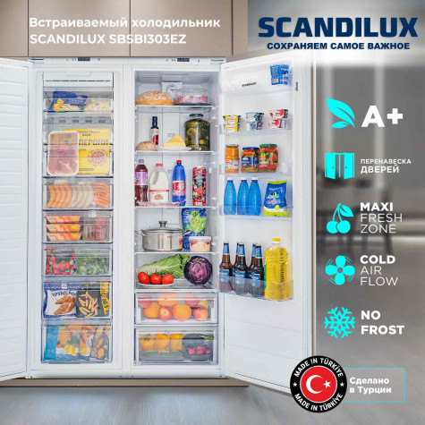 ������������ ����������� Side-by-Side SCANDILUX SBSBI303EZ � ������ ������