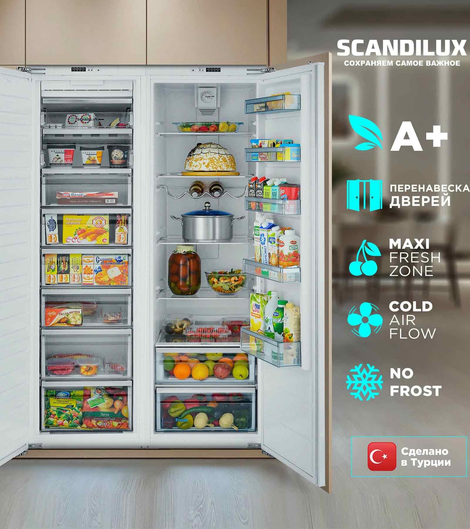 ������������ ����������� Side-by-Side SCANDILUX SBSBI524EZ